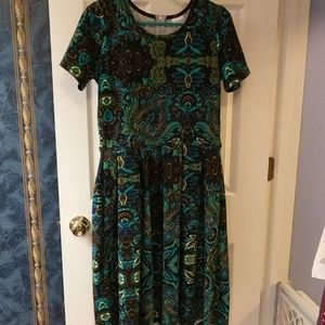 EUC LulaRoe Amelia dress WITH POCKETS